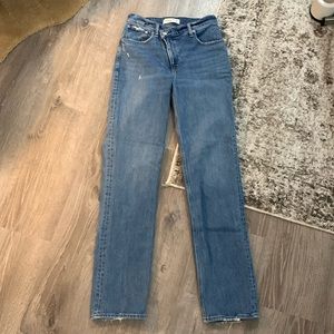 A&F Straight Fit Crossover Jean